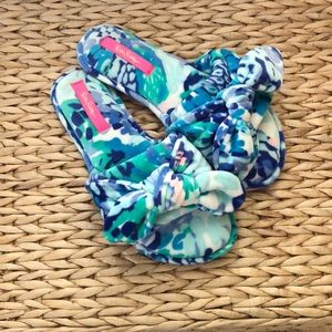 Lilly Pulitzer Slippers Never Worn